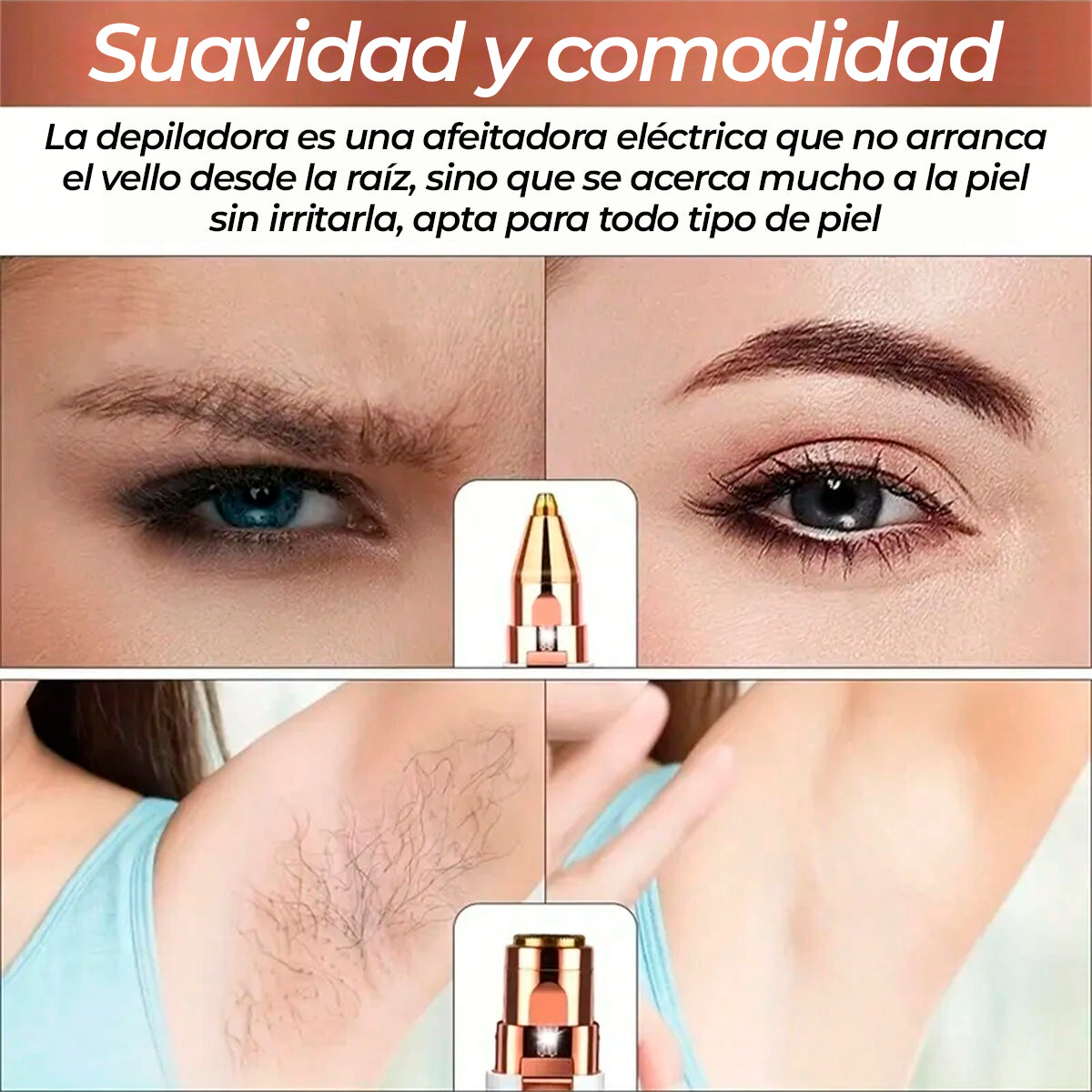 Depiladora Siluette 2 en 1