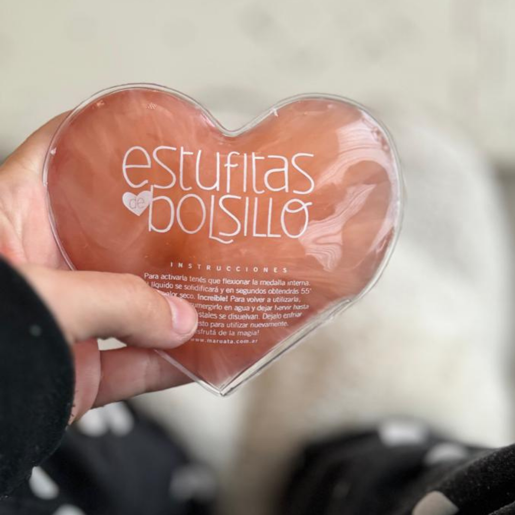 🖤 Estufita de Bolsillo – Calor instantáneo donde lo necesitás