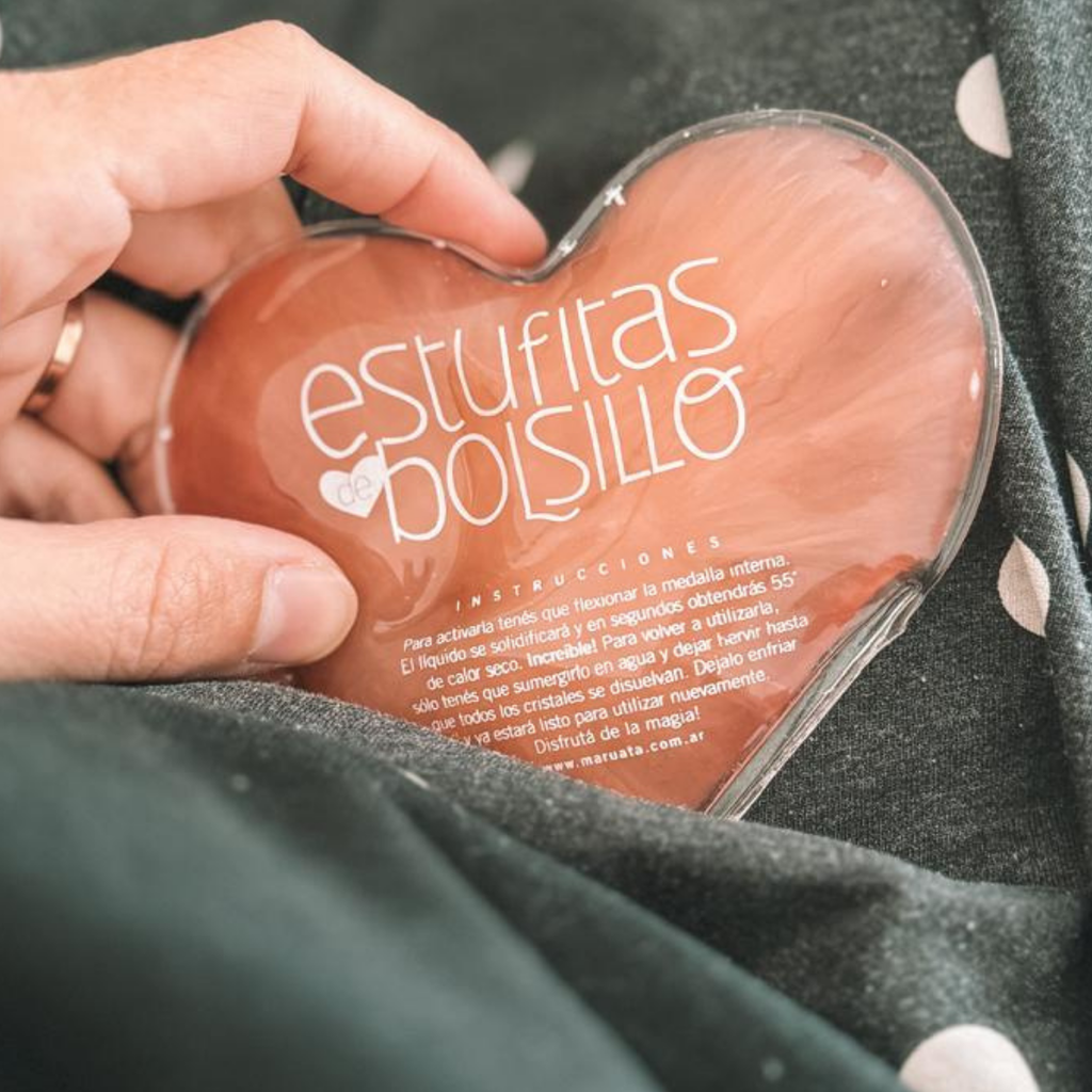 🖤 Estufita de Bolsillo – Calor instantáneo donde lo necesitás